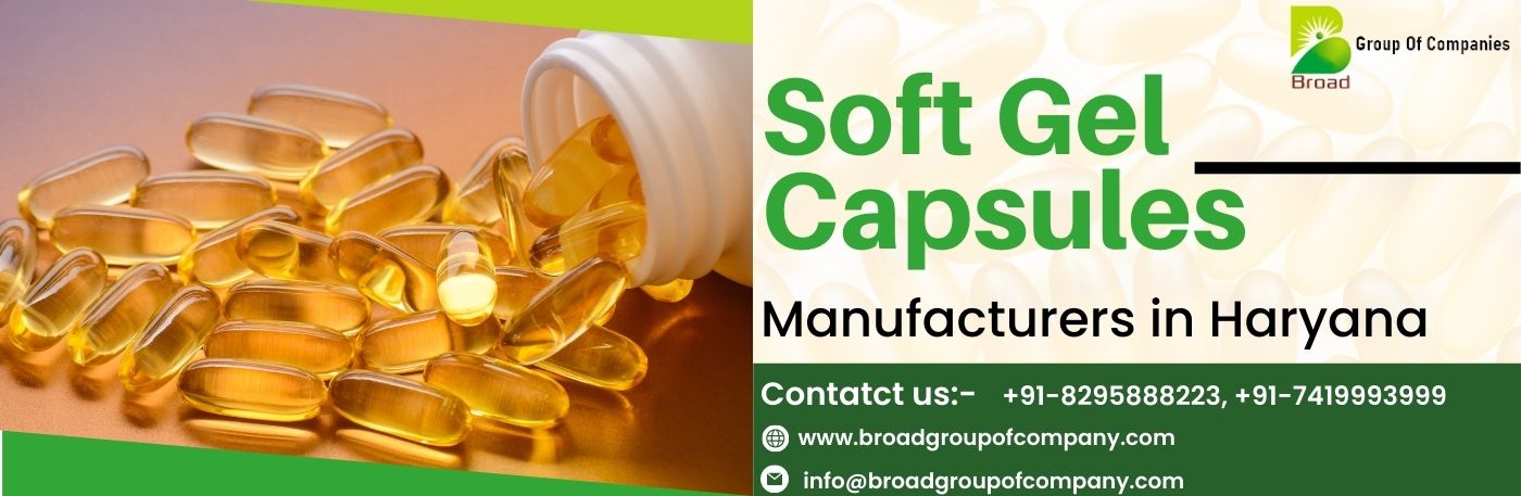 Soft Gel Capsules Manufacturers