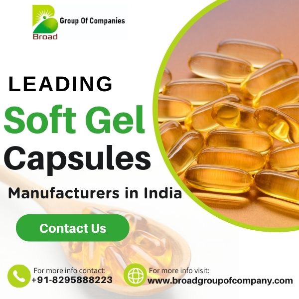 Softgel Capsules Manufacturer