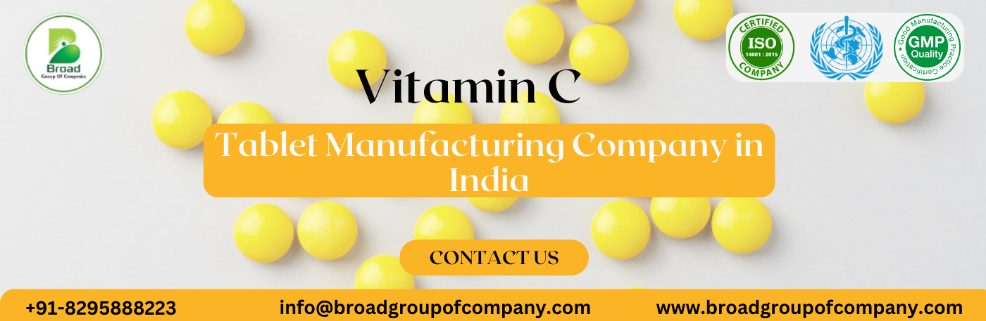 Vitamin C Tablet Manufacturing Company in India