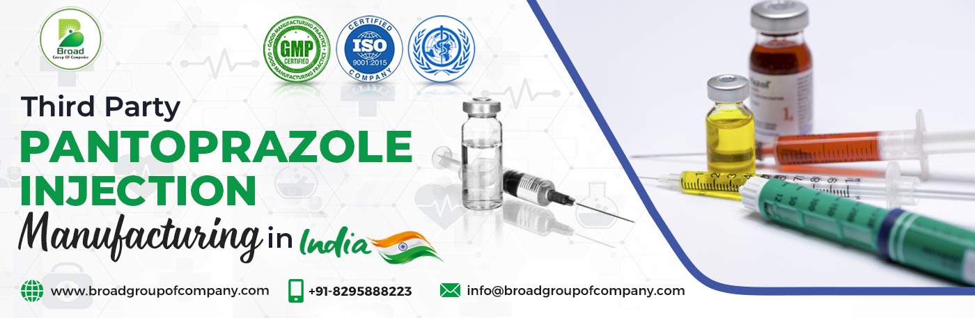 Get Now The Services From The Most Professional Third Party Pantoprazole Injection Manufacturers in India.